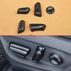 For Toyota Camry 2018-2024 Carbon Fiber Power Seat Adjust Switch Cover Cap Trims