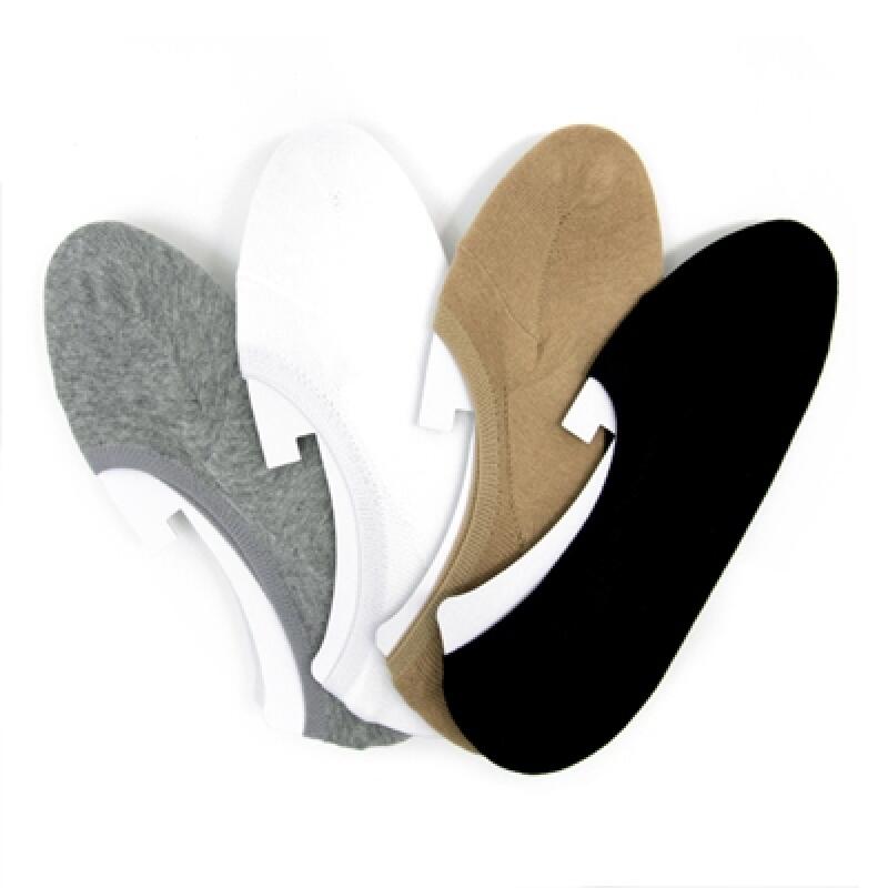 Basic Good Fit Fake Socks_3pcs white