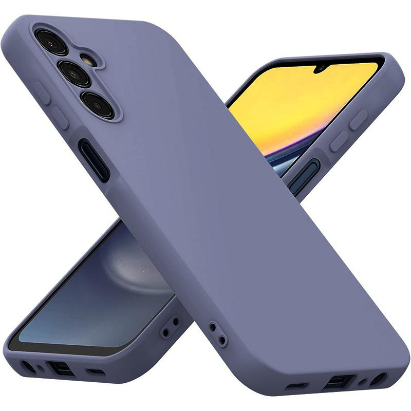Θήκη υγρής σιλικόνης για Samsung Galaxy A15 4G A 15 A15 5G, θήκη υγρής σιλικόνης, παγκόσμια έκδοση, προστατευτική θήκη πλήρους σώματος, σιλικόνης