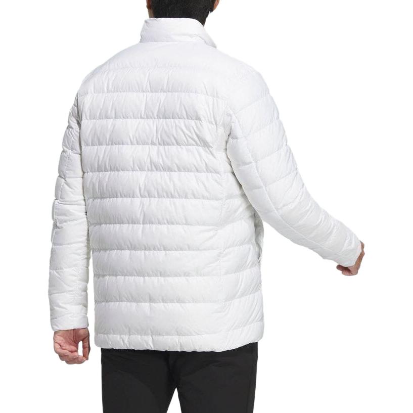 Adidas WIND.RDY Heat Repellent Water Repellent Full Zip Down Jacket Men's White HZ6070
