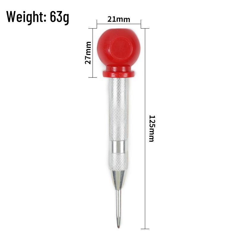 Automatic Spring-Loaded Glass Punch and Window Breaker