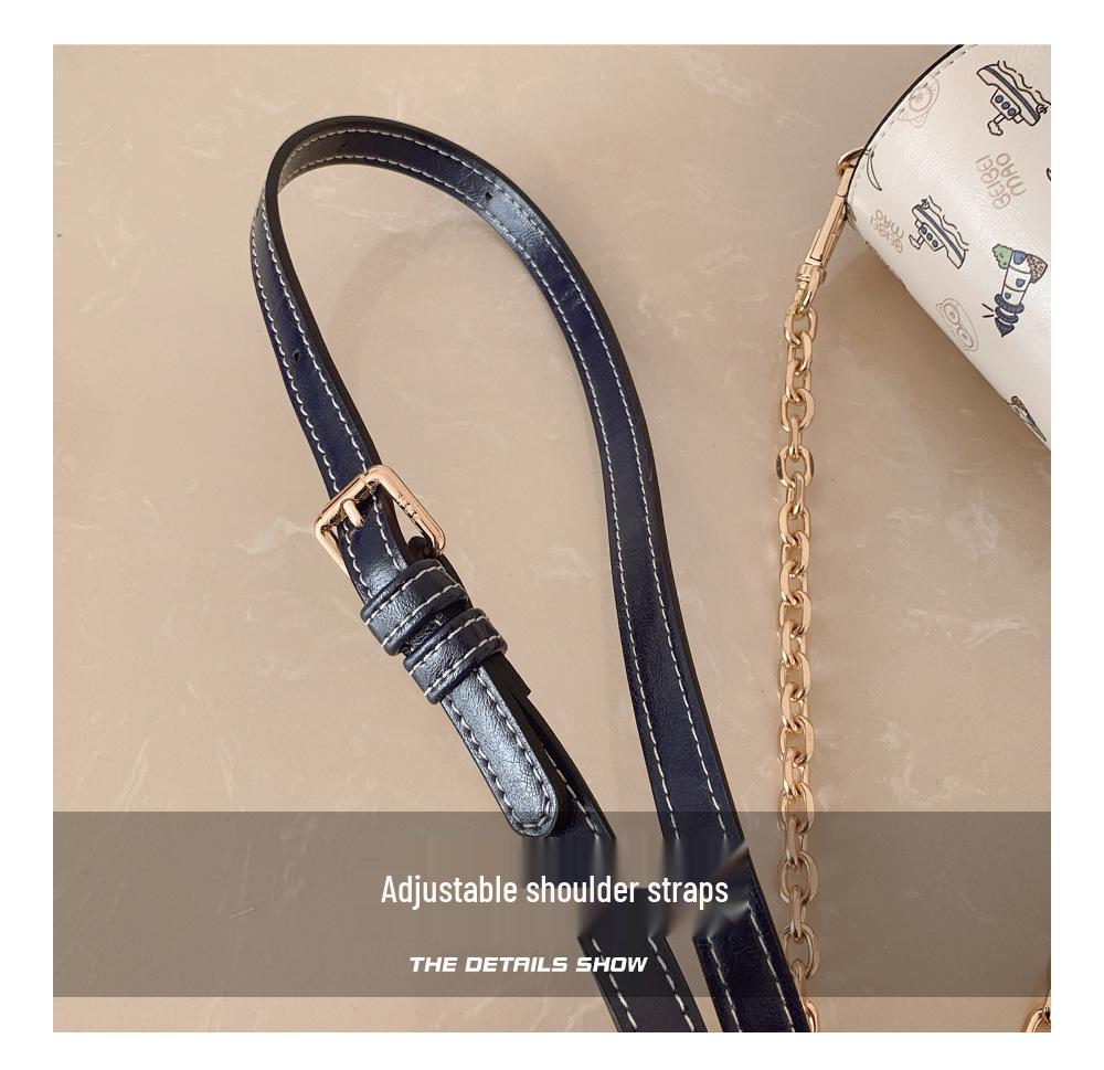 North Bag Colorblock Cat Mini Crossbody: Cute Cartoon Cell Phone Shoulder Bag