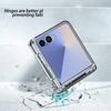 Shockproof Bracket Hinge Case For Samsung Galaxy Z Flip 7 6 5 Flip7 Flip6 Zflip7 Cover Hard Wallet Card Insertion Folding Cases