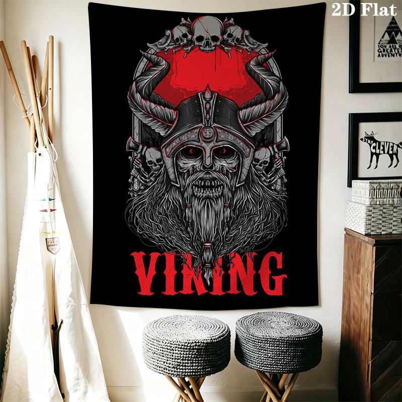 Viking Pattern Home Decor Tapestry, Wall Hanging, Decorative RV Wall Cloth.NGT0928336