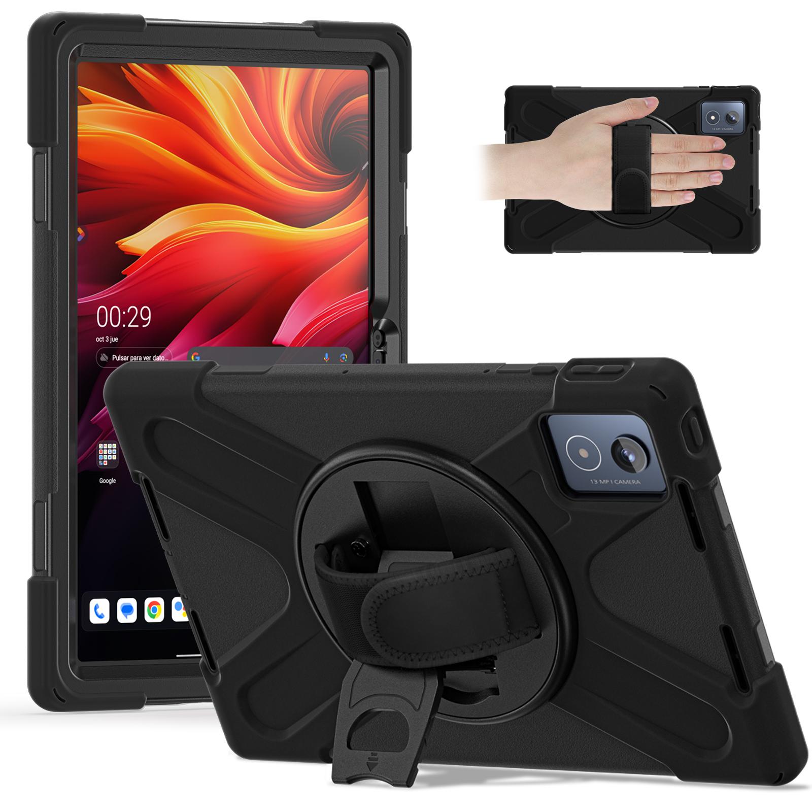 

Для Lenovo Tab K11 Plus/Zhaoyang K11 B352FU,TB230XC Чохол Підставка PC+Силікон Чохол для планшета Black