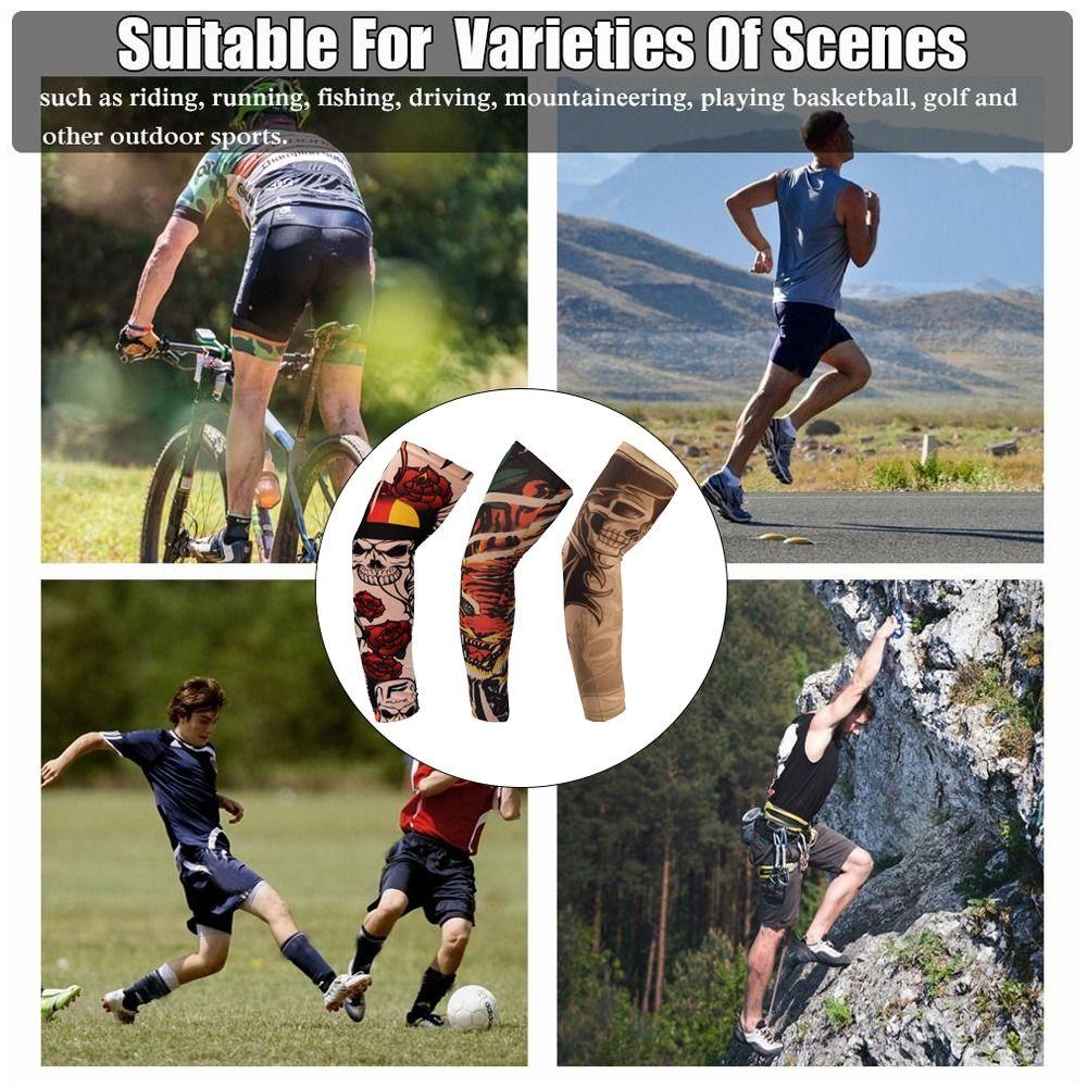 1 ks Květinové návleky na ruce s ochranou proti slunci Letní chladivé tetovací návleky na ruce Nový kryt na ruku