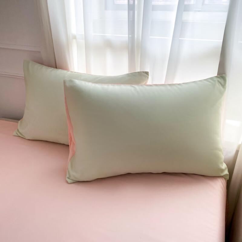 Pure Color Double-Sided Washed Silk Bedding Set
