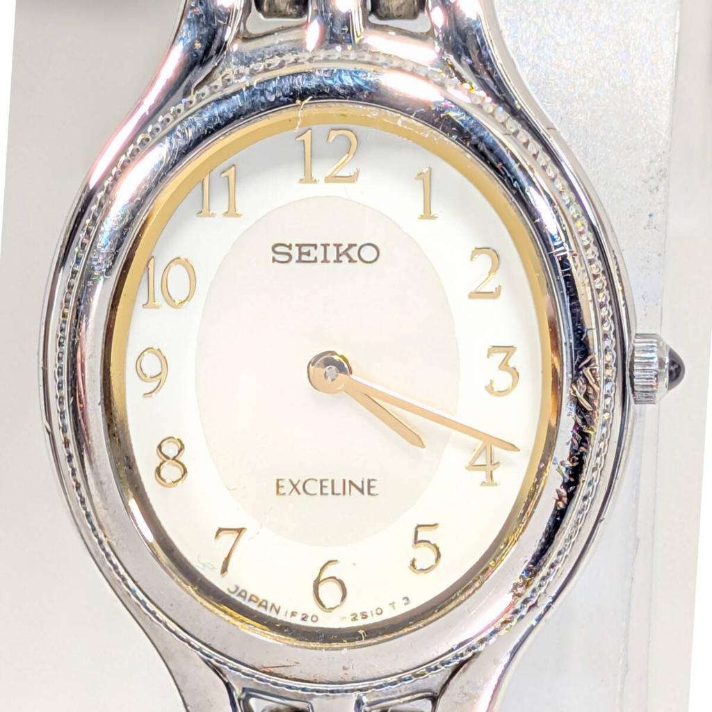 SEIKO Excelline Battery Working Ladies' Watch, Replaced, Condition, K-24
