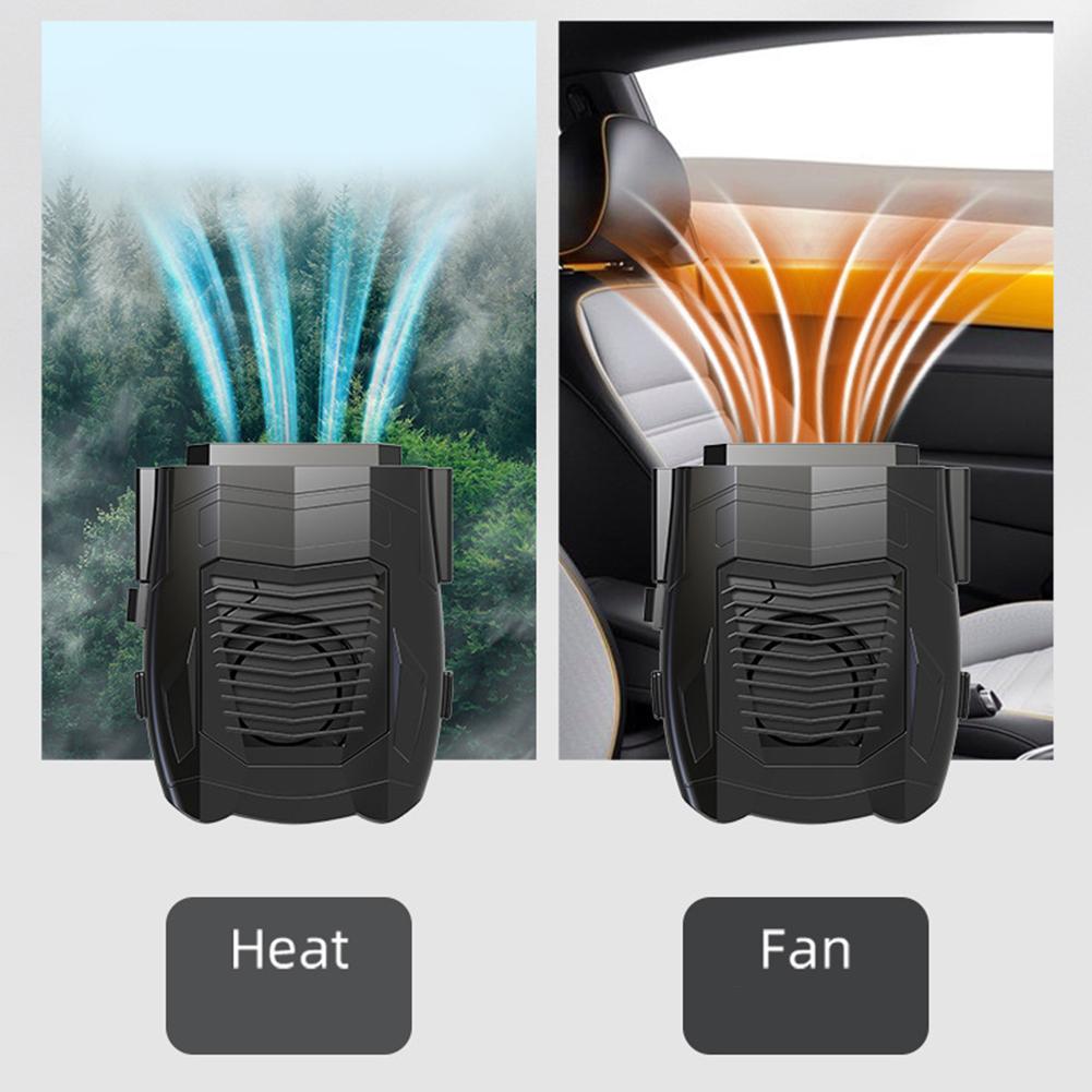 Compact Car Heater 150W Window Defroster Easy Installation Efficient Heating Quick Heating Robust Construction