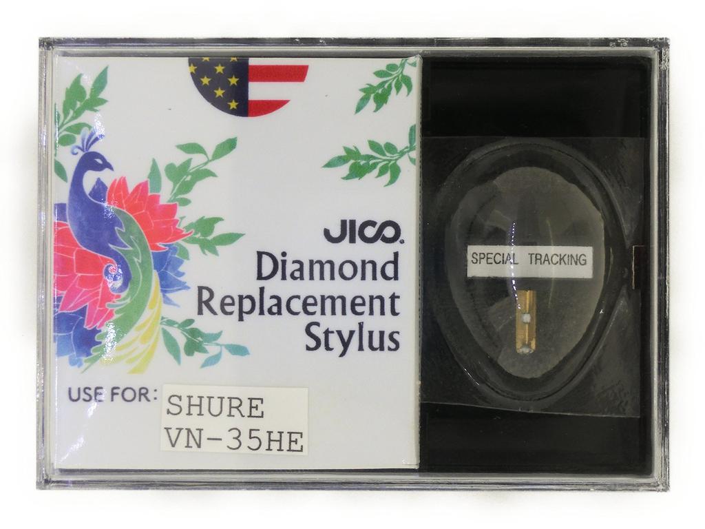 Replacement Stylus JICO 192-VN35HE for SHURE VN-35HE (Hyperelliptical)