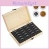 Box Coins Storage Adjustable Antioxidative Wooden Commemorative Coin Collection Case 203050100pcs Home Simple Commemorative Container