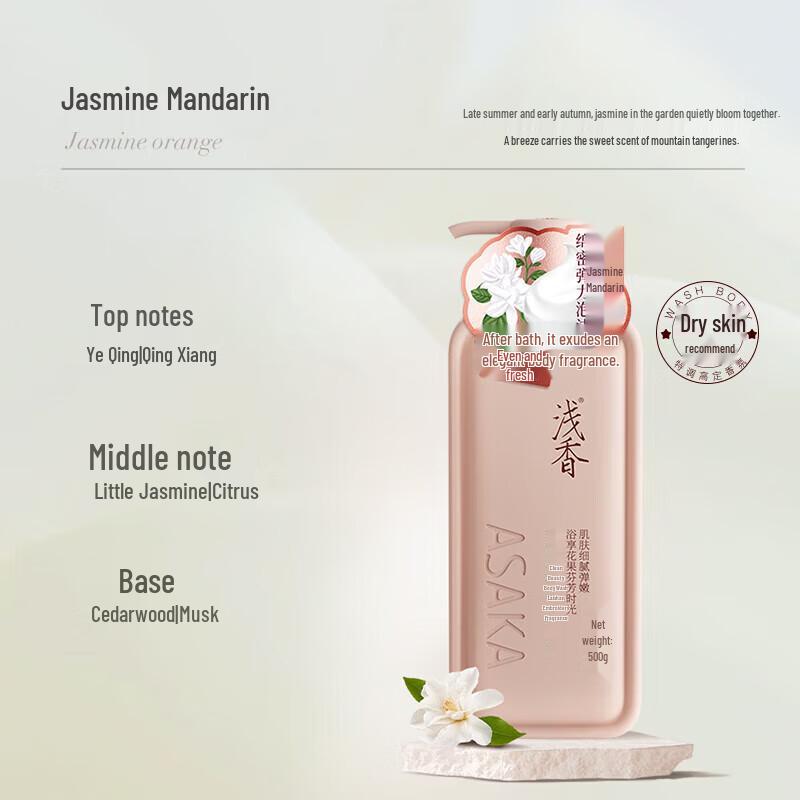 

Jasmine & Mandarin Orange Niacinamide Body Wash 750g