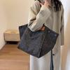 Leopard Tote Bags for Women Vintage Canvas Shoulder Bag Fashi Large Capacity Handbag For School Work Shopping
