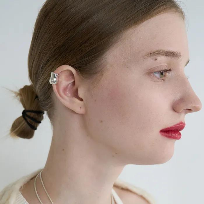 Round Hole & Forms - Ear Cuff 03 (2colors)