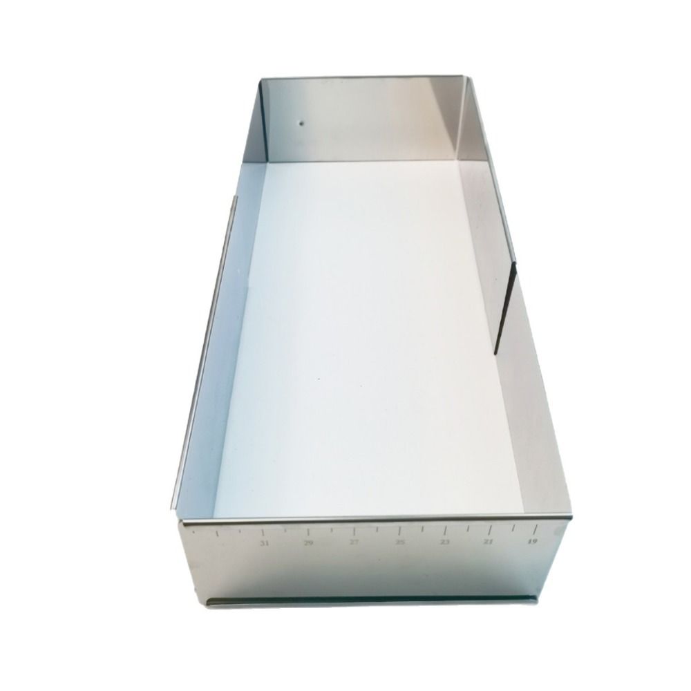 Rectangular Adjustable Cake Mold Rust-proof Mousse Cake Ring  Home Bakery