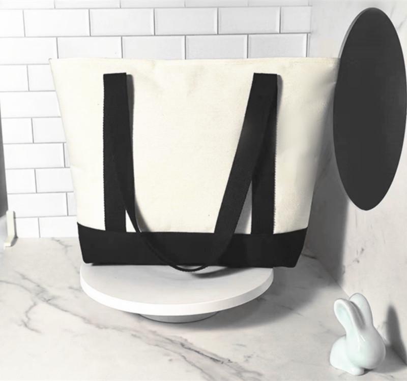 

Женская большая холщовая сумка-тоут – Принт с буквами, Легкая, Модная сумка через плечо 46*12*31 CM