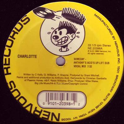 12inch Record CHARLOTTE - Someday NE20398 Nervous Records 1999 US Dance & Electronica Used