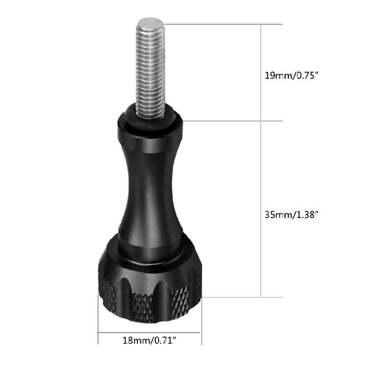 Aluminum Alloy Thumbscrews for   11 10 9 Xiaomi Yi 4K  DJI Osmo