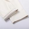 Men Slim Fit Korean Style Pu Leather Motorcycle Casual Long Pants