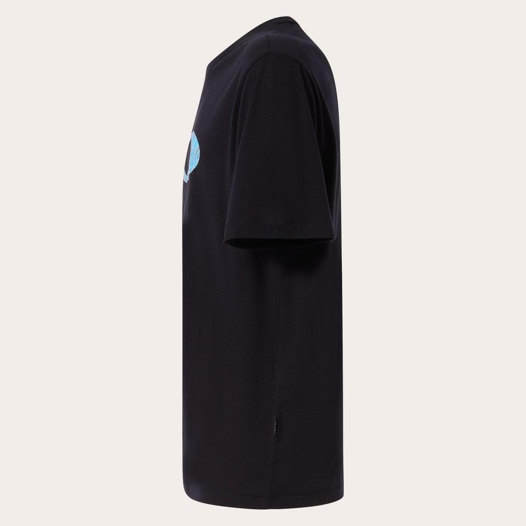 Oakley MTL Ellipse Sun Tee Blackout Size S Size (02E) T-Shirt, (Japanese M)