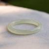Translucent Afghan Jade Round Bracelet for Girls