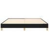 Vidaxl Bed Frame Without Mattress, Black, 180X200 Cm, Upholstered