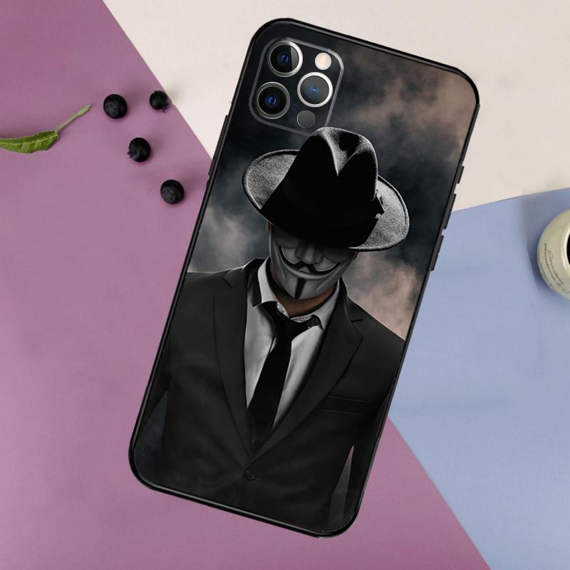 Man Suit Shirt Tie Phone Case For iPhone 17 16 15 14 11 12 13 Pro Max Plus 12 13 Mini 16e 17 Air Bumper Cover