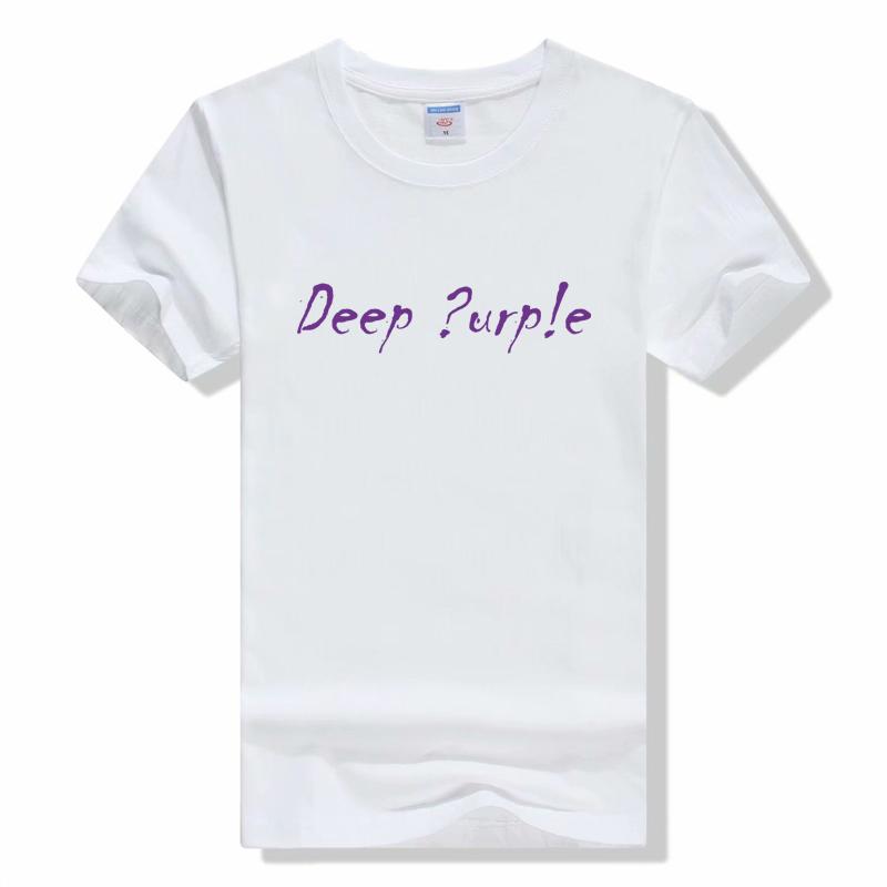New Deep Purple Tshirt Album Machine Head Smoke Song On The Water Tshirt English Rock Band T-shirt 100% Cotton Basic Camiseta Unisex