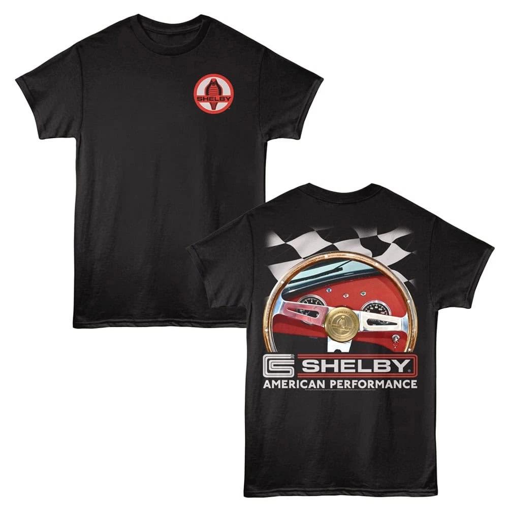 

Shelby American Performance Steering Wheel Men s T Shirt L
