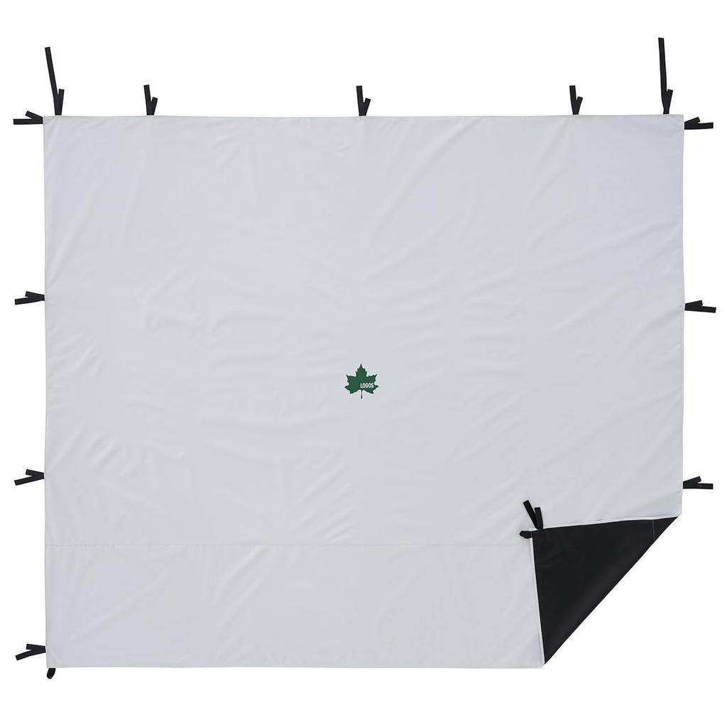 LOGOS Solar Block Q-Set Side Wall 4826-BG 71204010 Camping Tarp Side Sheet UV Cut 99.9% Light Shielding 100% (Side Wall Only, Tarp Not Included)