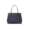Emerson Metal Double T Logo Minimalist Fashion Large Capacity Zipper Leather Tote Bag Shopping Bag Shoulder Handbag Women Tote 134837-405