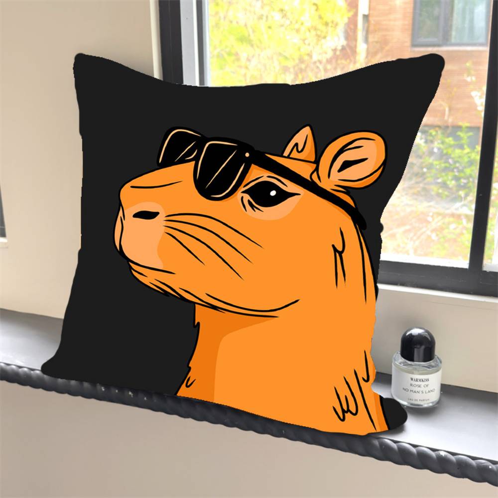 1PC cute cartoon animals Pillow Case Square  Bedroom Sofa Leisure Comfort Cushion Car Home Decoration