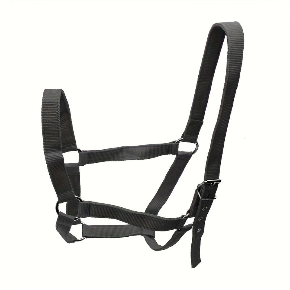Nylon Horse Halter Adjustable Horse Training Rope Professional Equestrian Bridle Outdoor Riding