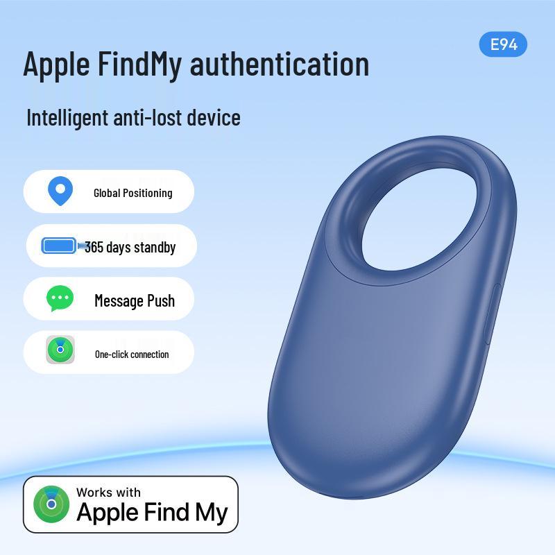 E91 Airtag Pet Anti-Lost Global Positioning Keychain for Apple Devices