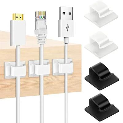 Clips Kabelanordnung 10/50 STK. Kabelabstand Befestigung Elektriker Einziehband Heimschutz Führungsleine AUFWICKLER Befestigungen