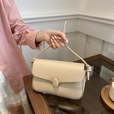 Taška Oblíbená malá čtvercová taška Texturovaná taška z PU přes rameno Velká kapacita Dámská taška Jednoduchá řetízková taška přes rameno