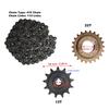 Easy Installation 410 Sprocket Set Steel Single Speed Bike Chain Kit  Chain Drive Repair