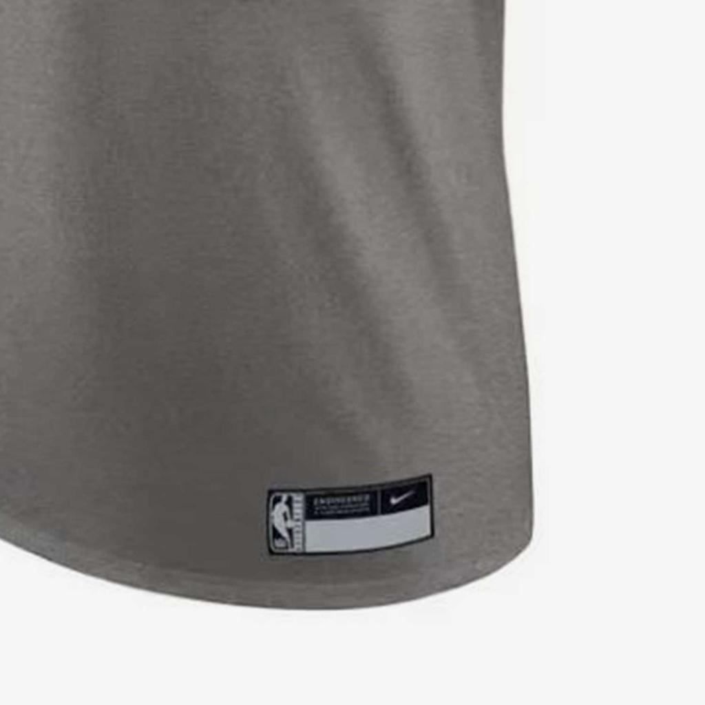 Nike Alphabet Logo Crew Neck Short Sleeve T-Shirt Men Tops Grey DR6469-063