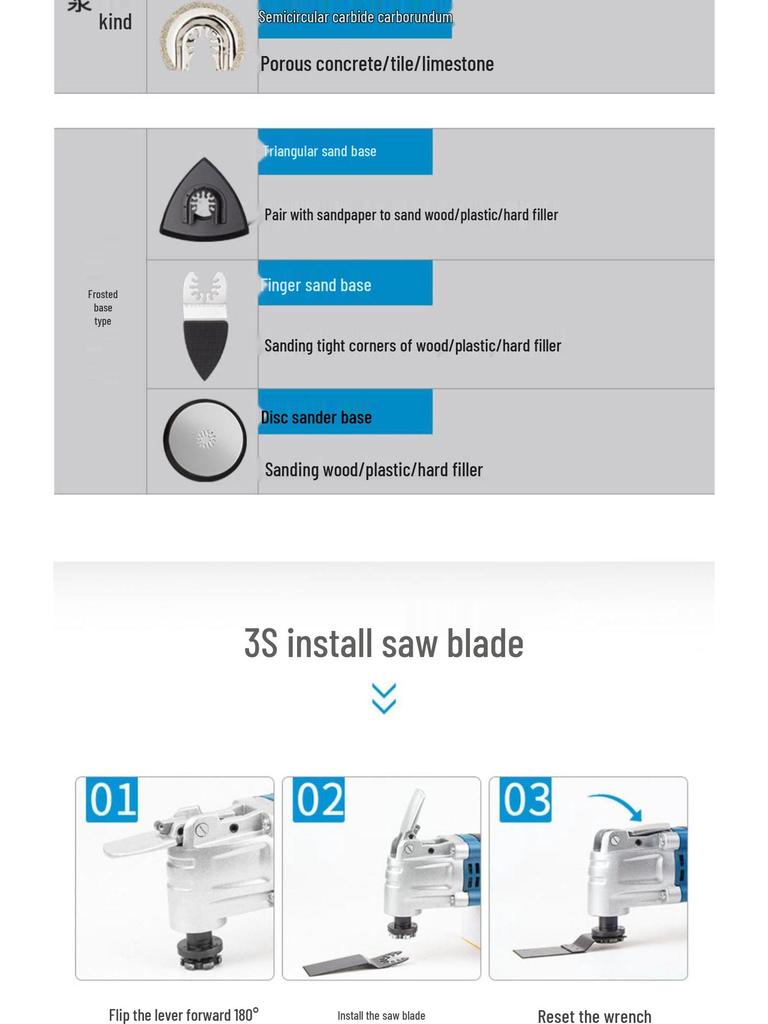 Multifunctional Electric Edge Trimmer & Angle Grinder Adapter: Converts to Cutting Machine, Electric Shovel, and Woodworking Tool Set.