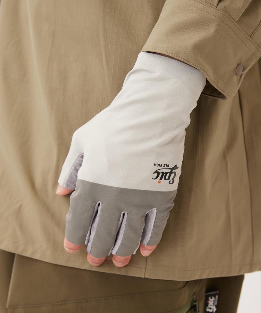 Tidal Sun Glove Work Light Size M [Snow Peak] EP-AC-26SU001 Gloves, Gloves, Men's & Women's, Grey,