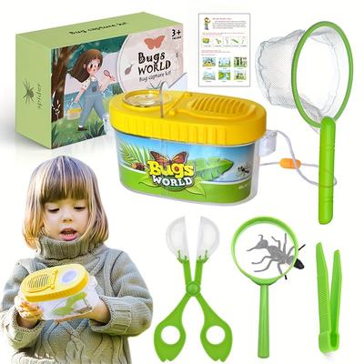 5ks Outdoor Nature Exploration Tool Dětská krabička na pozorování hmyzu Prohlížeč chyb Vázaná sada lapačů kolekce Dětské vzdělávací hračky