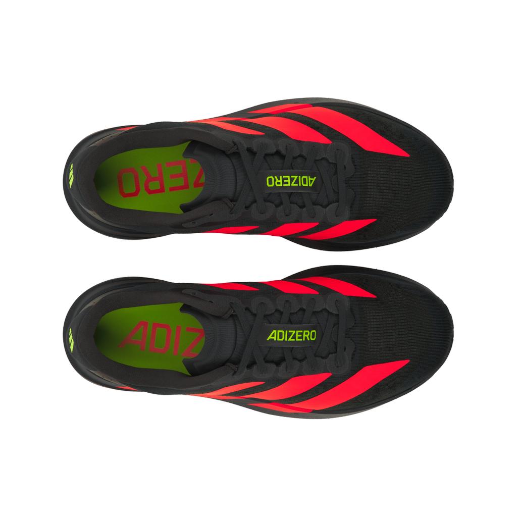 adidas Adizero Evo SL Carbon Lucid Red Men Sneakers Black Solar-Slime JR3414