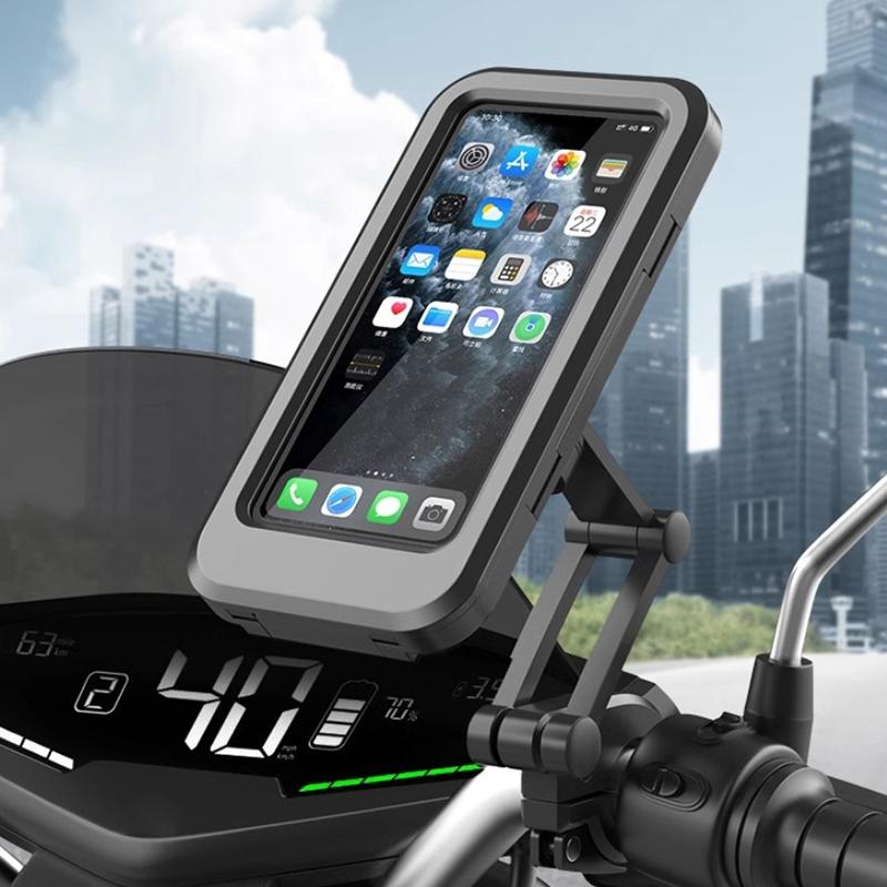 

Водонепроницаемый держатель для мобильного телефона для мотоцикла, велосипеда, магнитный, универсальный, велосипедный, GPS, вращающийся на 360°, регулируемый держатель для сотового телефона для мотоцикла