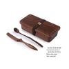 YFJY Japanese-Style Multi-Layer Wooden Bento Box for Students and Outdoor Picnics