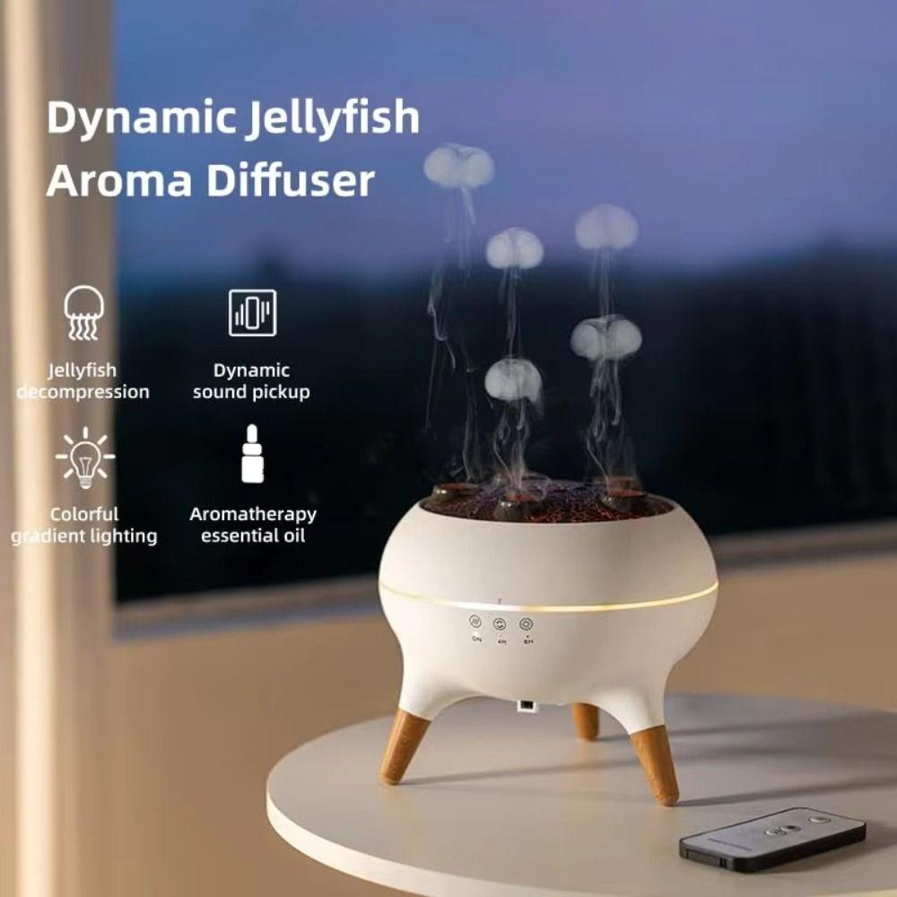 7 Color Lights Aromatherapy Diffuser Remote Control Cool Mist Humidifier  Home
