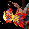 Paper Fish Middle Autumn Festival Lantern Handmade Handheld Lantern  Cultural Events