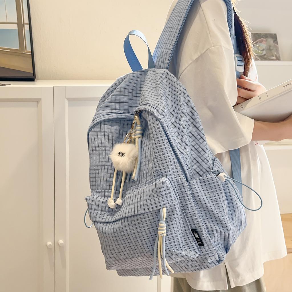 School Bag, Girls, College Students, Fashion Niche, High Value, Lightweight Backpack, High School, Junior High School Students, Computer Backpack