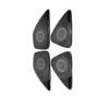 3d Sticker Car Stickers Interior Door Audio Speaker Panel Stereo Trim Parts Frame For Toyota Levin
