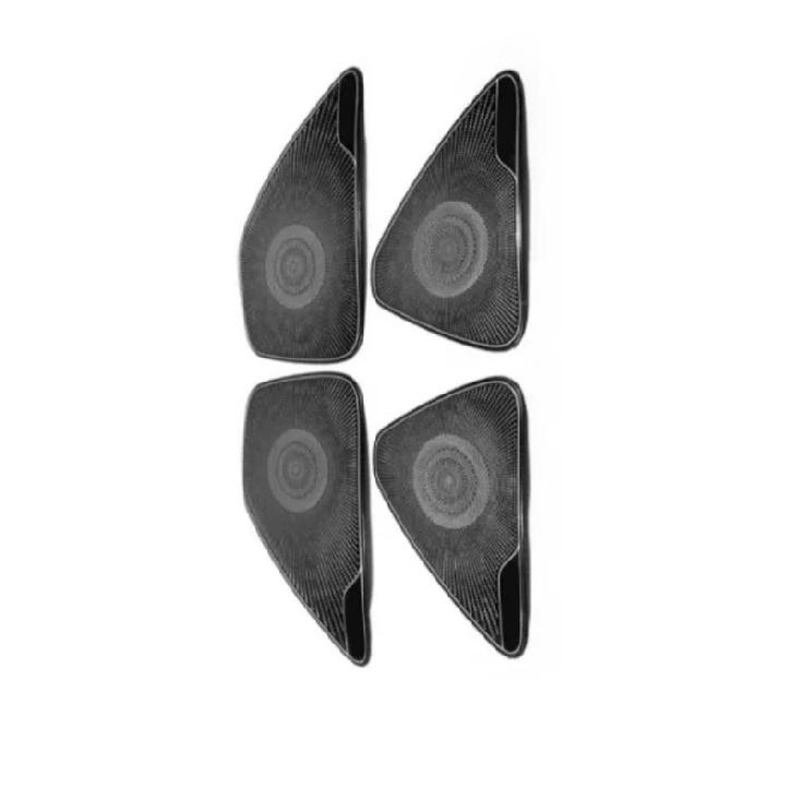 3d Sticker Car Stickers Interior Door Audio Speaker Panel Stereo Trim Parts Frame For Toyota Levin