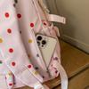 Dot Print Backpack Junior High School Student Lightweight Schoolbag Girl's Large Capacity Backpack
